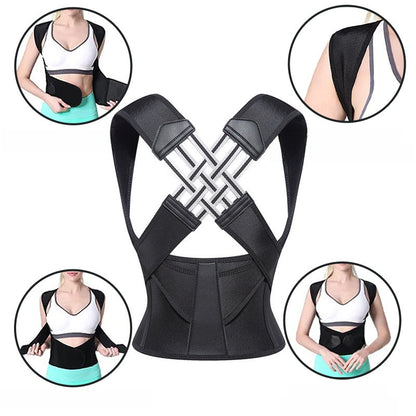 PostureFlex™ — Discreet Posture Corrector for Desk Workers & All-Day Wear