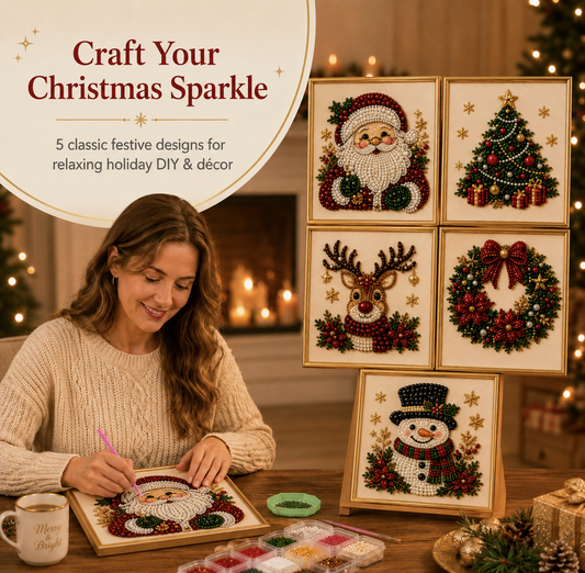 Christmas Pearl Diamond Painting Art Kit